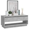 vidaXL TV Cabinet Concrete Grey 102x41x44 cm Engineered Wood
