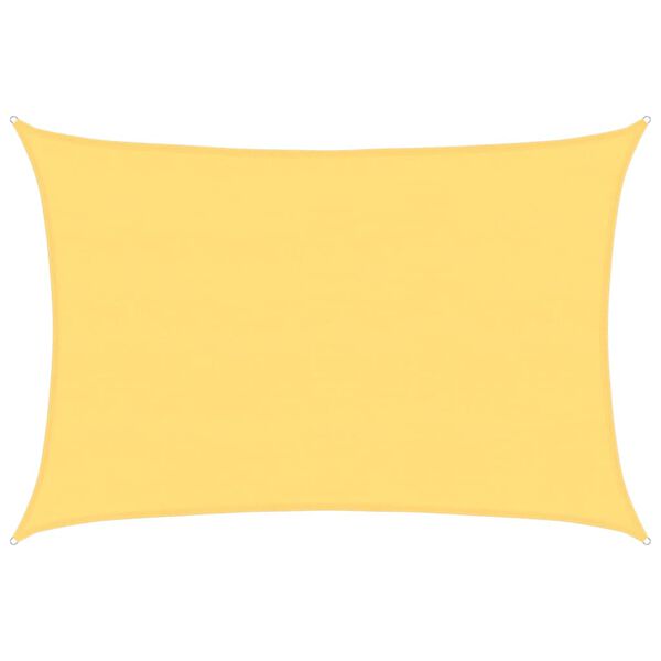 vidaXL Sunshade Sail 160 g/m&sup2; Beige 5x6 m HDPE