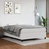vidaXL Box Spring Bed Frame White Double Faux Leather (UK/IE/FI/NO only)