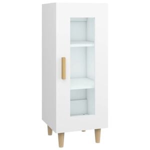vidaXL Sideboard White 34.5x34x90 cm Engineered Wood