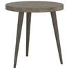 vidaXL 3 Piece Side Table Set Grey MDF and Iron