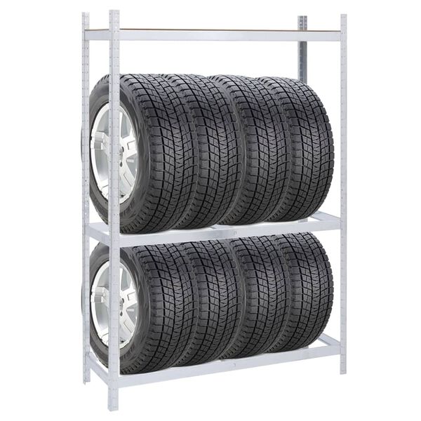 vidaXL Tyre Rack 795 kg Steel