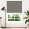 vidaXL Roller Blind Blackout Grey 150x230 cm Fabric Width 146.6 cm Polyester