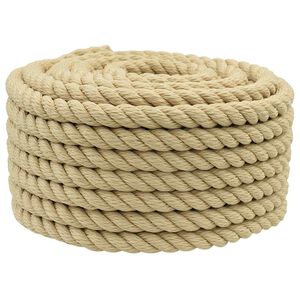 vidaXL Boat Rope 2 mm 100 m Natural