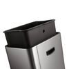 EKO Sensor Bin Mirage 45 L Matte Silver