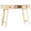 vidaXL Console Table 110x35x76 cm Solid Mango Wood
