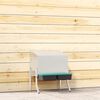 vidaXL Chicken Nesting Box 2 Compartments with Legs Galvanised Steel
