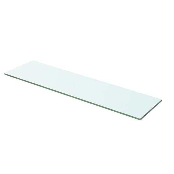 vidaXL Shelf Panel Glass Clear 60x12 cm