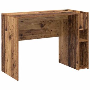vidaXL Desk Old Wood Engineered Wood 109 x 50 x 78 cm