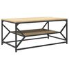 vidaXL Coffee Table Sonoma Oak 90 x 50 x 40 cm