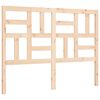 vidaXL Bed Frame without Mattress 120x200 cm Solid Wood