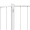 vidaXL Dog Gate Foldable 3 Panels White 150 cm Solid Wood Fir