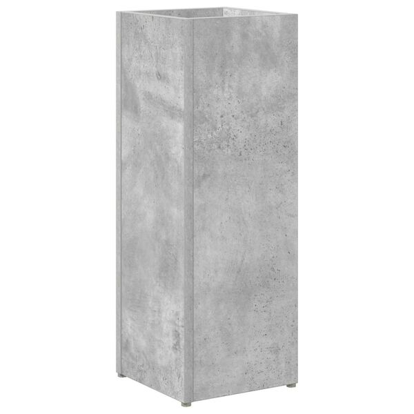 vidaXL Umbrella Stand Concrete Grey 20 x 20 x 55.5 cm Engineered Wood