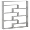 vidaXL Wall Shelf Concrete Grey 103 x 17 x 102 cm Engineered Wood