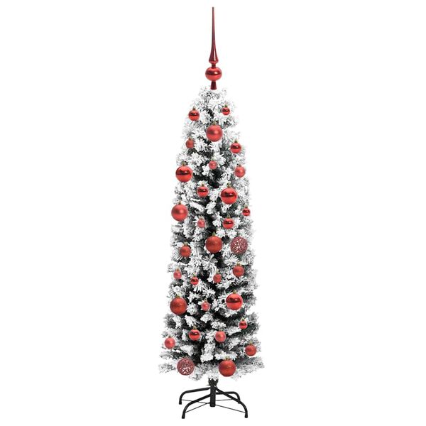 vidaXL Artificial Christmas Tree with 150 LEDs with Stand Green 150 cm
