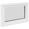 vidaXL Basement Window RISOR 90x60 cm Tilt&Turn DIN Right White