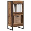vidaXL Book Cabinet Old Wood 40 x 30 x 86.5 cm Engineered Wood