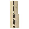 vidaXL Apothecary Cabinet Sonoma Oak 30x41x174,5 cm Engineered Wood