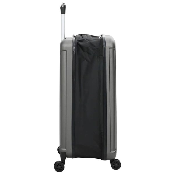vidaXL Suitcase Folding Dark grey 43 x 27 x 66 cm ABS Plastic