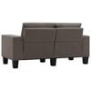 vidaXL Sofa Taupe 2-Seater Fabric
