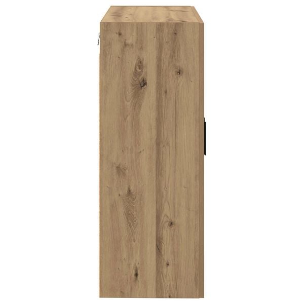 vidaXL Wall-Mounted Cabinet 2 pcs Artisan Oak 69.5 x 34 x 90 cm