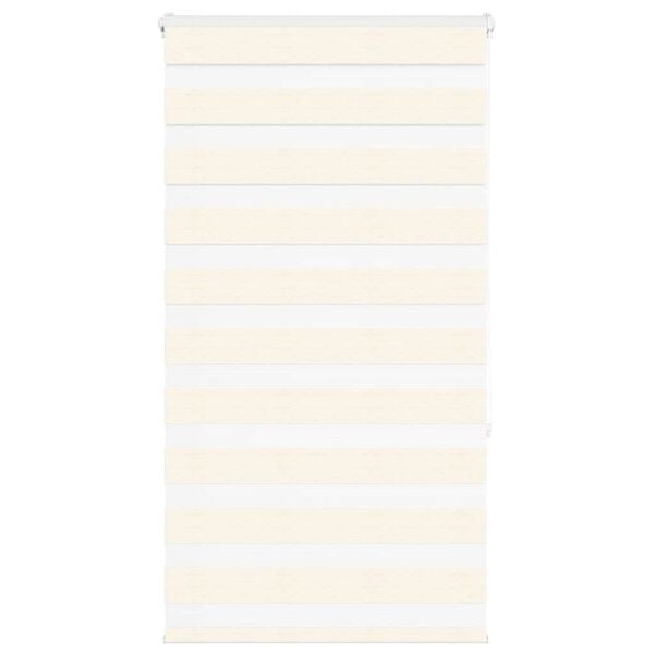 vidaXL Zebra Blind Marble Beige 70x150 cm Fabric Width 65.9 cm Polyester