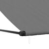 vidaXL Retractable Awning Anthracite 250x150 cm Fabric and Steel