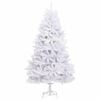 vidaXL Artificial Christmas Tree White 240 cm PVC and Metal