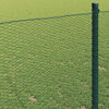 vidaXL Hexagon Fence Green 1 x 100 m PVC