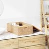 vidaXL Storage Box Natural 60 x 38 x 20 cm Water hyacinth