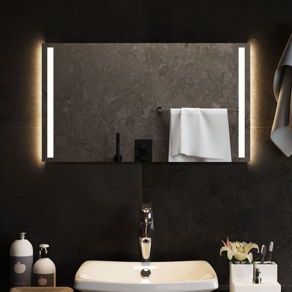 vidaXL LED Bathroom Mirror 70x40 cm