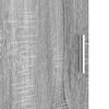 vidaXL Highboard Grey sonoma 35 x 39 x 168 cm Engineered wood