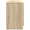 vidaXL TV Cabinet Sonoma Oak 100x35x54 cm Engineered Wood