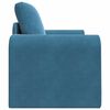 vidaXL Sofa Bed Blue 98 x 71 x 83 cm Velvet