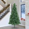 vidaXL Artificial Christmas Tree with 300 LEDs with Stand Green 300 cm