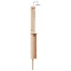 vidaXL Outdoor Shower 246 cm Solid Pine Wood and Stainless Steel