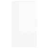 vidaXL Wall Cabinet High Gloss White 60x30x60 cm Engineered Wood