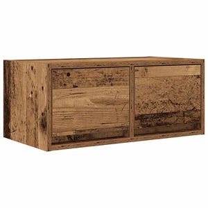 vidaXL TV Cabinet Old Wood 60x31x25,5 cm Engineered Wood