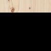 vidaXL Headboard 75x3x80 cm Solid Wood Pine