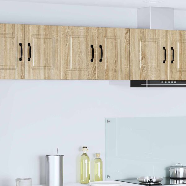 vidaXL Kitchen Cabinet with Shelf 2 pcs Sonoma Oak 30 x 31 x 40 cm