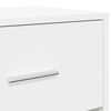 vidaXL Bedside Cabinet with Drawer White 40x34x50 cm