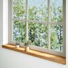 vidaXL Window Sills 2 pcs&nbsp;Light Brown 110x15x2 cm Solid Wood Oak