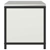 vidaXL Kitchen Storage with Shelf White 90 x 50 x 53 cm Steel