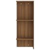 vidaXL Hallway Cabinet Brown Oak 97.5x37x99 cm Engineered Wood