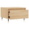 vidaXL Coffee Tables 2 pcs Sonoma Oak 50x46x35 cm Engineered Wood