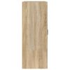 vidaXL Hanging Wall Cabinet Sonoma Oak 69.5x32.5x90 cm