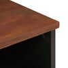 vidaXL Bedside Cabinet Brown 40 x 33 x 46 cm Solid Acacia wood