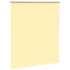 vidaXL Roller Blind Blackout Yellow 125x175 cm Fabric Width 121.6 cm Polyester