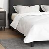 vidaXL Quilts & Duvets White 240 x 260 cm Microfiber