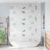 vidaXL Shower Roller Blind with Cassette 150x240 cm Fabric Width 146 cm